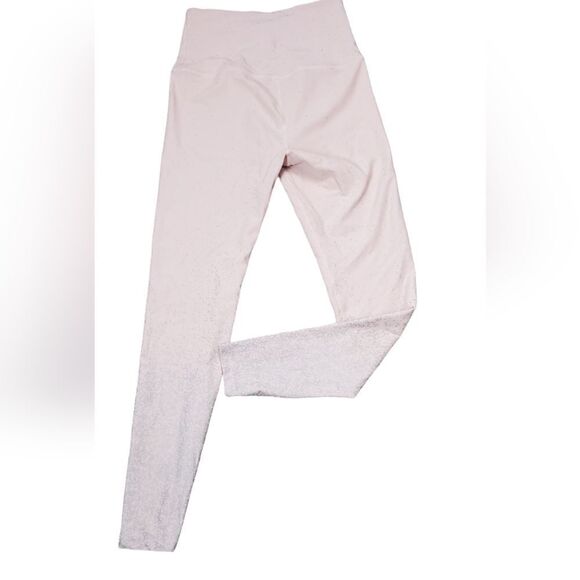 Beyond Yoga Pink & Silver High Waisted Leggings - Picture 2 of 8